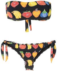Amir Slama - Bikini Mit Bandeau-Top - Lyst