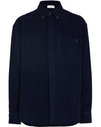 Ferragamo - Velvet Shirt - Lyst