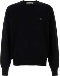 Vivienne Westwood - Trui Verfraaid Met Orb-Logo - Lyst