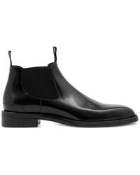 Burberry - Leather Chelsea Boots - Lyst