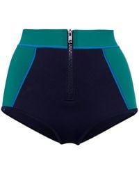 Duskii - High-Waisted Swim Shorts - Lyst