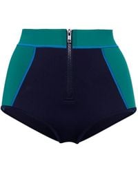 Duskii - High-Waisted Swim Shorts - Lyst