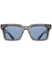Matsuda - Sonnenbrille Mit Eckigem Gestell - Lyst
