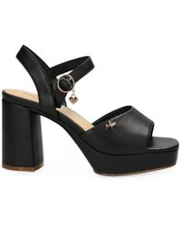 Mexx - Heart-Charm Platform Sandals - Lyst