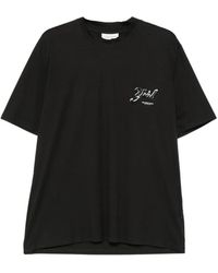 Yes London - Logo-Patch Crew-Neck T-Shirt - Lyst