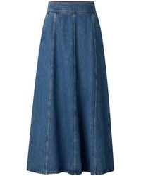Bogner - Naila A-Line Midi Skirt - Lyst