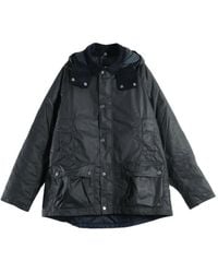 Barbour - Veste Beaufort À Capuche En Coton Ciré - Lyst