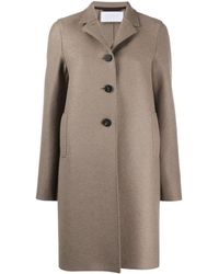 Harris Wharf London Manteau à boutonnière - Neutre