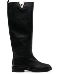 Via Roma 15 - V-Plaque Knee-Length Boots - Lyst