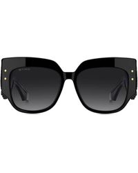 Etro - Blossom-Embellished Rectangle-Frame Sunglasses - Lyst