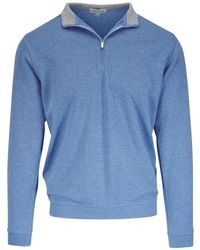Peter Millar - Quarter-Zip Pullover - Lyst
