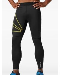 Reebok - One Series Running Leggings - Lyst