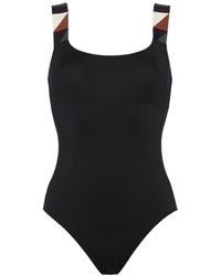 Eres - Tempo Graphic-strap Swimsuit - Lyst