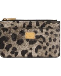 Dolce & Gabbana - Printed Wallet - Lyst