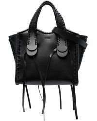 Chloé - Small Mony Leather Tote Bag - Lyst
