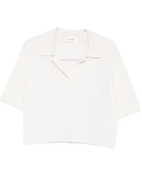 Lisa Yang - Polo-Collar T-Shirt - Lyst