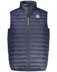 North Sails - Gilet Matelassé À Logo - Lyst