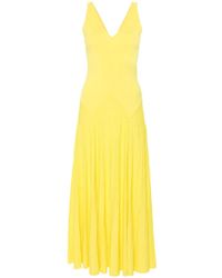 Twinset - Maxikleid Mit Falten - Lyst