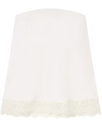Alanui - Lace-Trim Strapless Top - Lyst