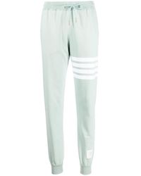 Thom Browne - 4-Bar Stripe Cotton Sweatpants - Lyst