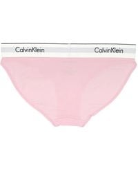 Calvin Klein - Slip Con Banda Logata - Lyst