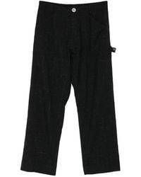 Undercover - Textured Button-Fastening Trousers - Lyst