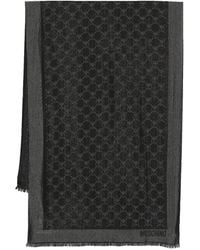 Moschino - Sciarpa Con Logo Jacquard - Lyst