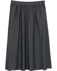 Eileen Fisher - Katoenen Midi-Rok - Lyst
