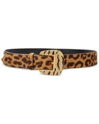 Roberto Cavalli - Leopard-Print Belt - Lyst