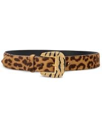 Roberto Cavalli - Gürtel mit Leoparden-Print - Lyst