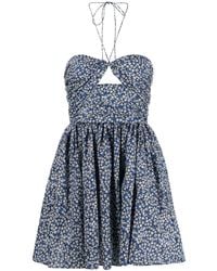 Matteau - Mini-jurk Met Bloemenprint - Lyst