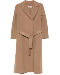 Max Mara - Esturia Belted Wool Coat - Lyst