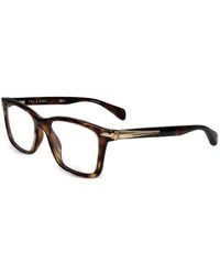 Rag & Bone - Tortoiseshell-Effect Rectangle-Frame Glasses - Lyst
