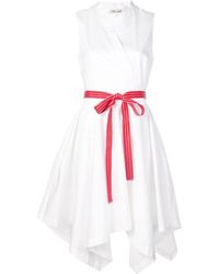 Diane von Furstenberg Wikkeljurk Met Ceintuur - Wit