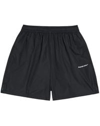 MKI Miyuki-Zoku - Hyperlight Logo-Print Elasticated Shorts - Lyst
