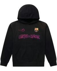 Nike - X Travis Scott X Fc Barcelona Cactus Logo-Print Hoodie - Lyst