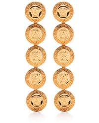 Versace - La Medusa Drop Earrings - Lyst