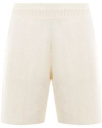 Golden Goose - Lionel Striped Shorts - Lyst