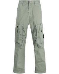 Stone Island - Straight-Leg Cargo Trousers - Lyst