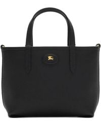 Burberry - Mini Bloomsbury Reversible Check Tote Bag - Lyst