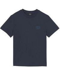 A.P.C. - Crew-Neck Short-Sleeve T-Shirt - Lyst