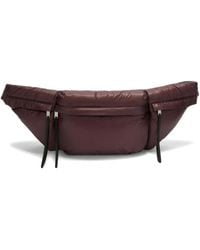Jil Sander - Logo-Print Leather Belt Bag - Lyst