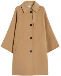 Weekend by Maxmara - Rufo Single-Breasted Wool Coat - Lyst