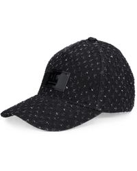 ARMANI EXCHANGE - Bouclé-Baseballkappe Mit Logo-Patch - Lyst