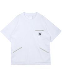 Sacai - X Carhartt Wip Cotton T-Shirt - Lyst