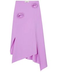 Coperni - Floral Asymmetric Mid Skirt - Lyst