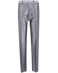 SAPIO - Metallic Five-Pocket Trousers - Lyst