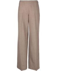 Stella McCartney - Pleated Wide-Leg Trousers - Lyst