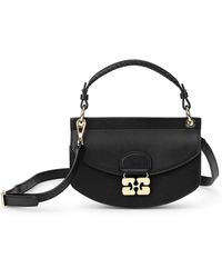Ganni - Borsa Tote Apo-G Mini - Lyst