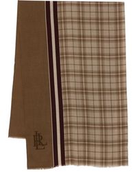 Polo Ralph Lauren - Plaided Logo Scarf - Lyst